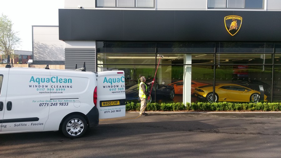 Car Showroom Commercial Window Cleaning
