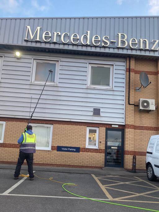 Mercedes-Benz Commercial Window Cleaning